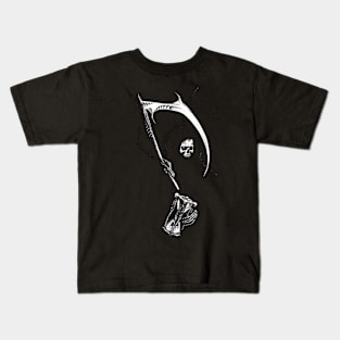 Bones and scythe Kids T-Shirt